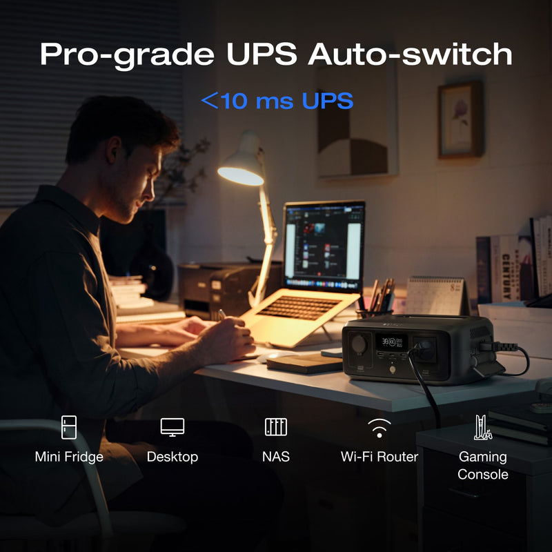 Load image into Gallery viewer, EcoFlow RIVER 3 (10 ms UPS) Portable Power Station