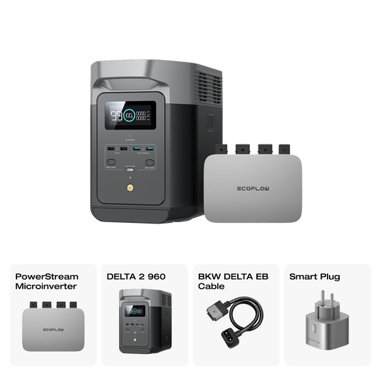 EcoFlow PowerStream Solar System Storage Kit