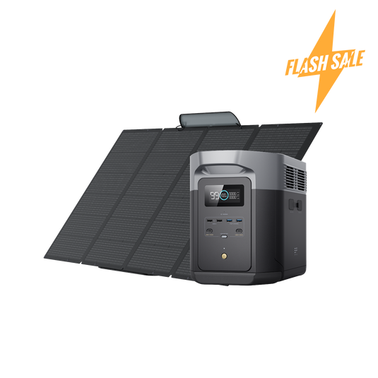 EcoFlow DELTA 2 Max Solar Generator (PV400W)