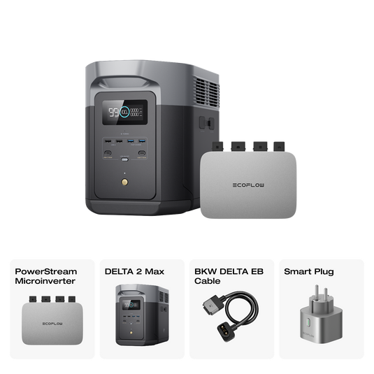 EcoFlow PowerStream Solar System Storage Kit