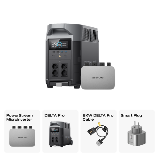 EcoFlow PowerStream Solar System Storage Kit