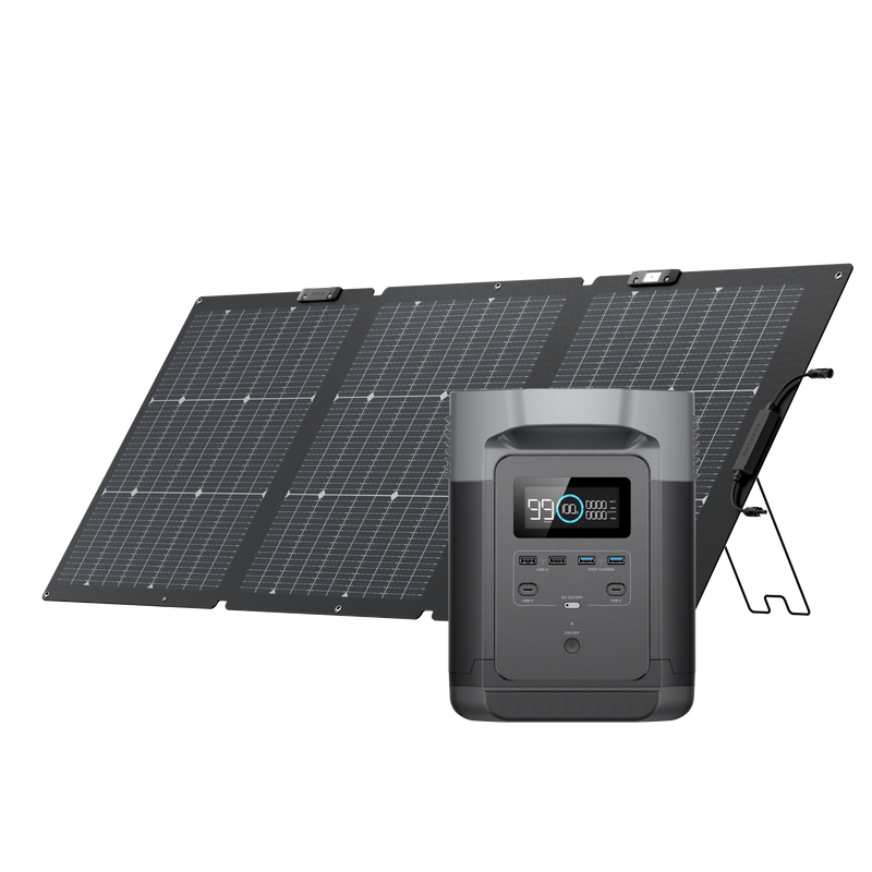 Load image into Gallery viewer, EcoFlow DELTA 1300 Solar Generator (PV160W)