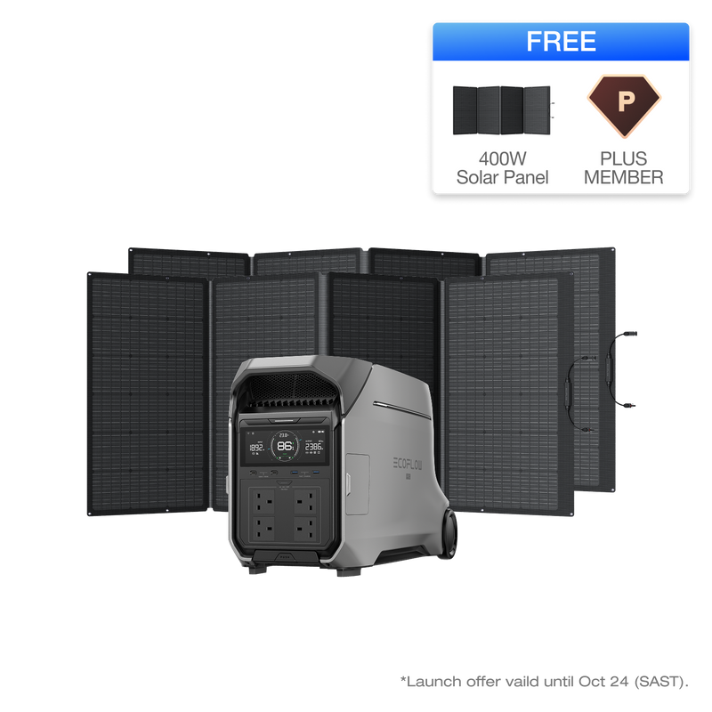 Load image into Gallery viewer, EcoFlow DELTA Pro 3 Solar Generator (PV400W)