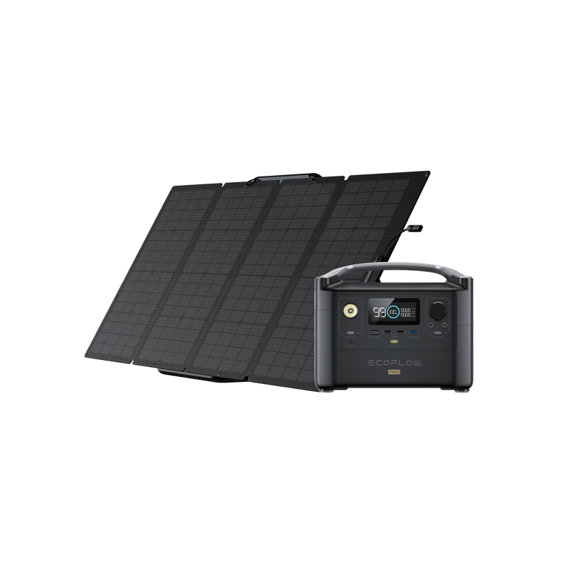 Load image into Gallery viewer, EcoFlow RIVER Pro Solar Generator (PV160W)
