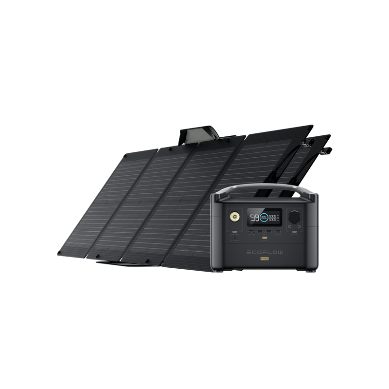 Load image into Gallery viewer, EcoFlow RIVER Pro Solar Generator (PV110W)