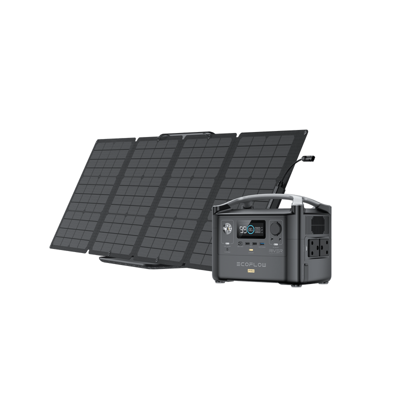 Load image into Gallery viewer, EcoFlow RIVER Pro Solar Generator (PV110W)