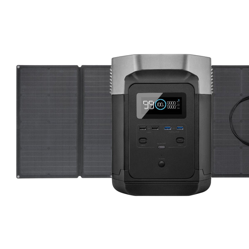 Load image into Gallery viewer, Ecoflow Tech Portable Power 1 EcoFlow DELTA + 160W Solar Panel