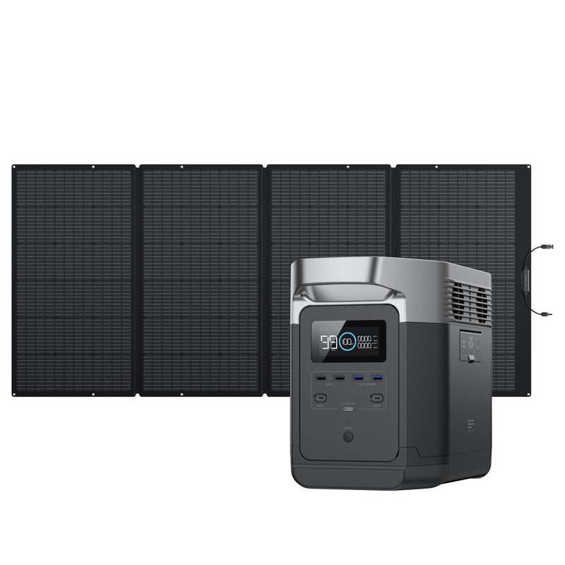 Load image into Gallery viewer, EcoFlow DELTA 1300 Solar Generator (PV400W)