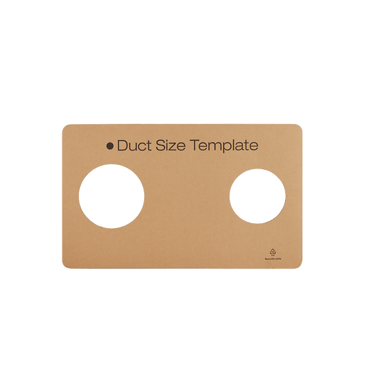Duct Size Template