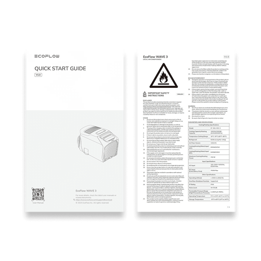 Safety Instructions, Quick Start Guide, Warranty Card