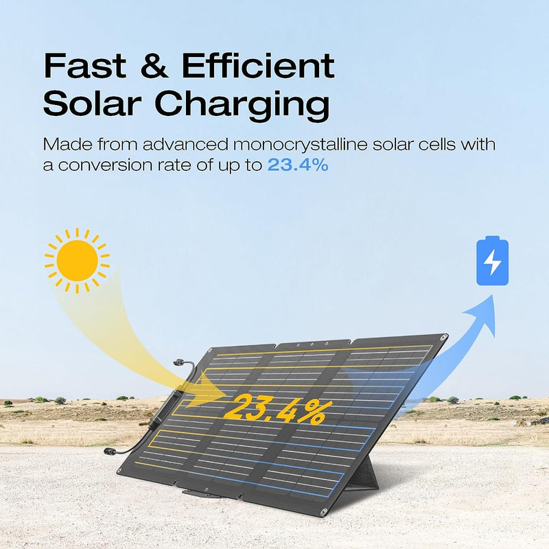 Load image into Gallery viewer, EcoFlow 60W Portable Solar Panel
