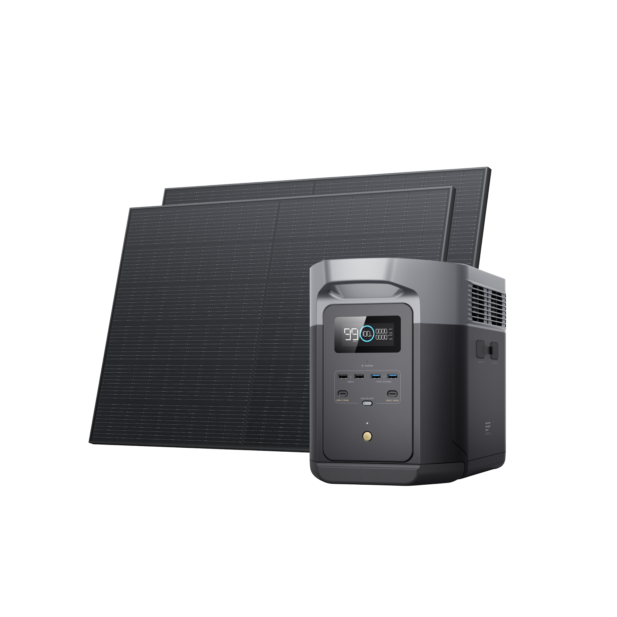 DELTA 2 Max Solar Generator (2×400W Rigid) | EcoFlow ZA – EcoFlow South ...