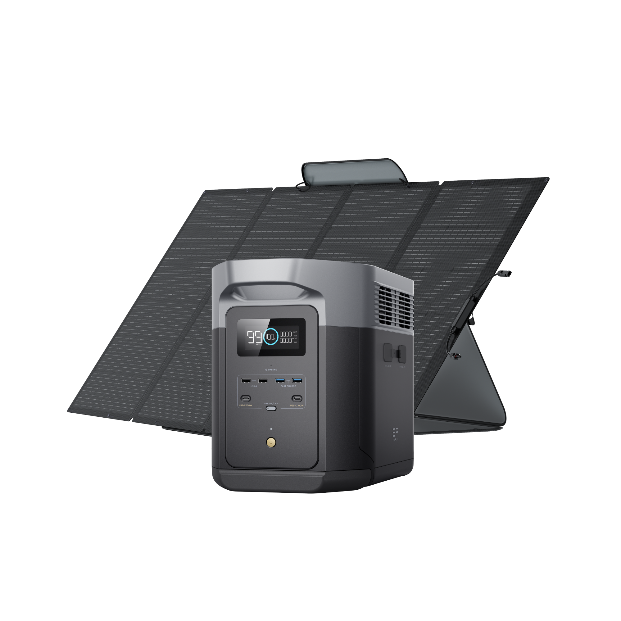 DELTA 2 Max Solar Generator (PV400W)