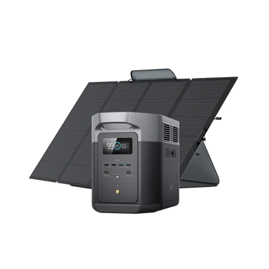 EcoFlow DELTA 2 Max Solar Generator (PV400W)
