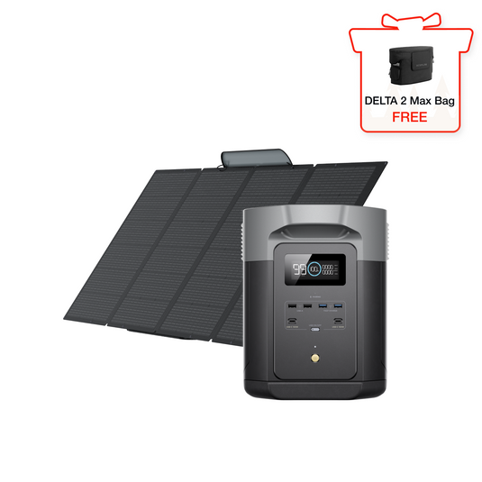 EcoFlow DELTA 2 Max Solar Generator (PV400W)