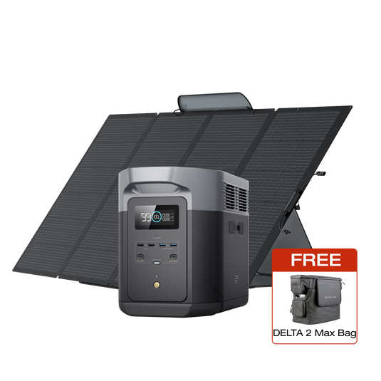 EcoFlow DELTA 2 Max Solar Generator (PV400W)