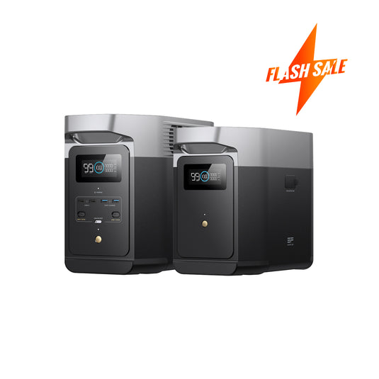 EcoFlow DELTA 2 + DELTA 2 Smart Extra Battery