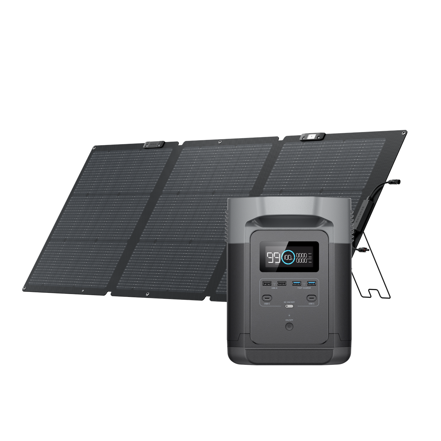 EcoFlow DELTA 1300 Solar Generator (PV160W)