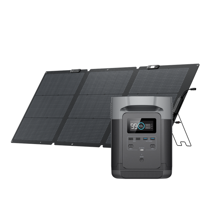 EcoFlow DELTA 1300 Solar Generator (PV160W)