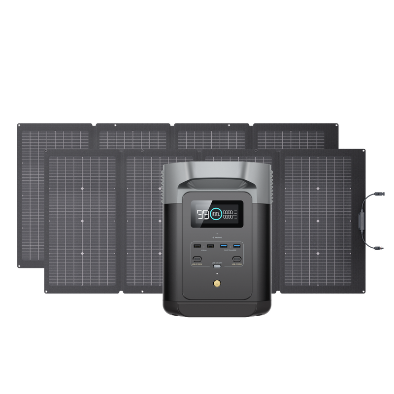 Load image into Gallery viewer, EcoFlow DELTA 2 960 Solar Generator (PV220W)
