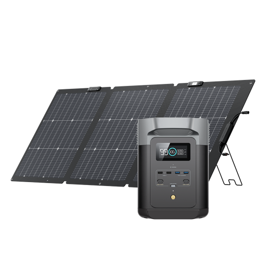 EcoFlow DELTA 2 Solar Generator (PV160W)