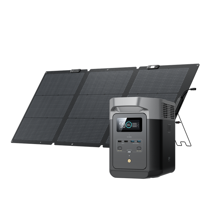 EcoFlow DELTA 2 Solar Generator (PV160W)