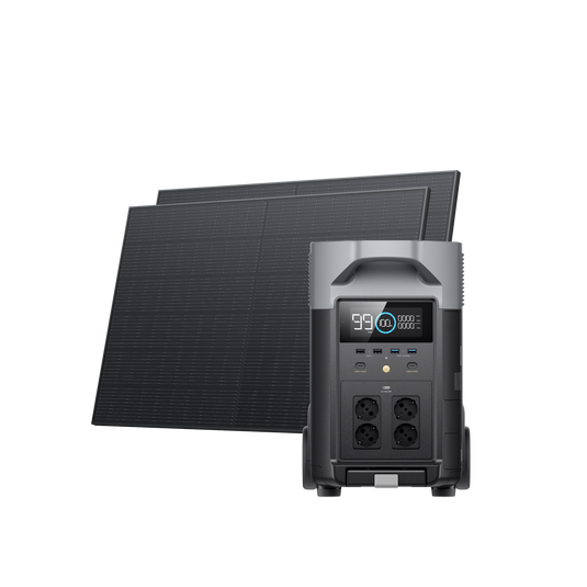 EcoFlow DELTA Pro Solar Generator (PV400W)