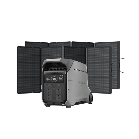 EcoFlow DELTA Pro 3 Solar Generator (PV400W)