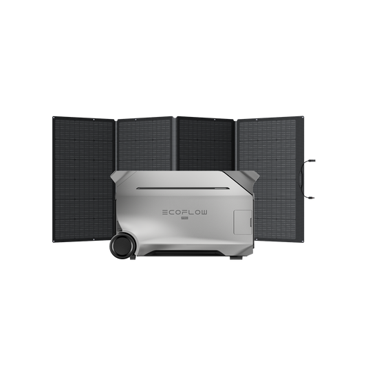 EcoFlow DELTA Pro 3 Solar Generator (PV400W)