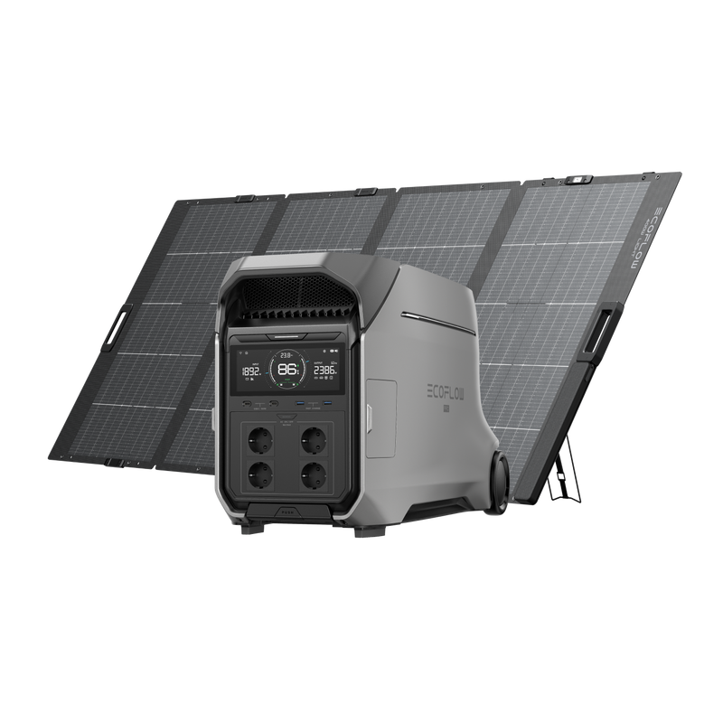 Load image into Gallery viewer, EcoFlow DELTA Pro 3 Solar Generator (400W Lightweight Solar Panel)

