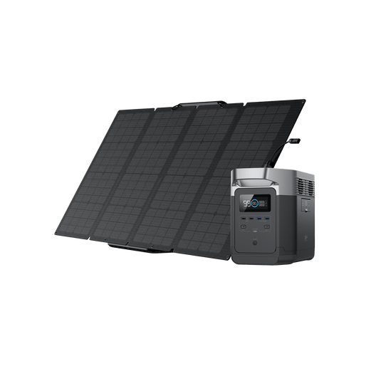 EcoFlow DELTA 1300 (Refurbished) Solar Generator (PV160W)