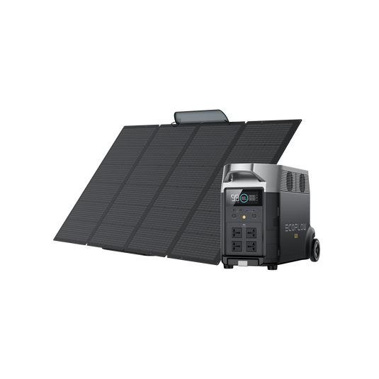 EcoFlow DELTA Pro Solar Generator (PV400W)