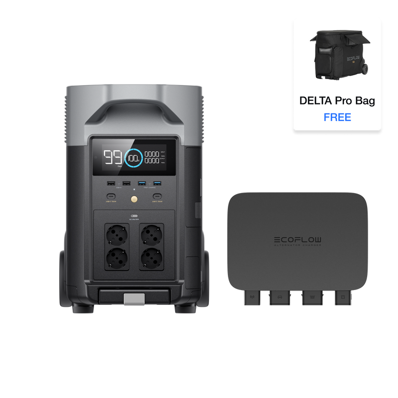 Load image into Gallery viewer, EcoFlow DELTA Pro + 800W Alternator Charger
