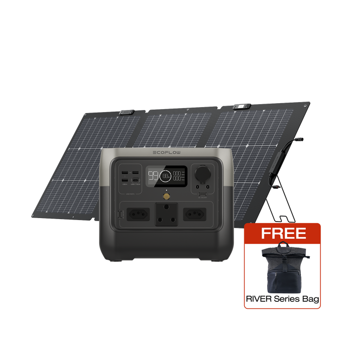 EcoFlow RIVER 2 Pro Solar Generator (PV160W)