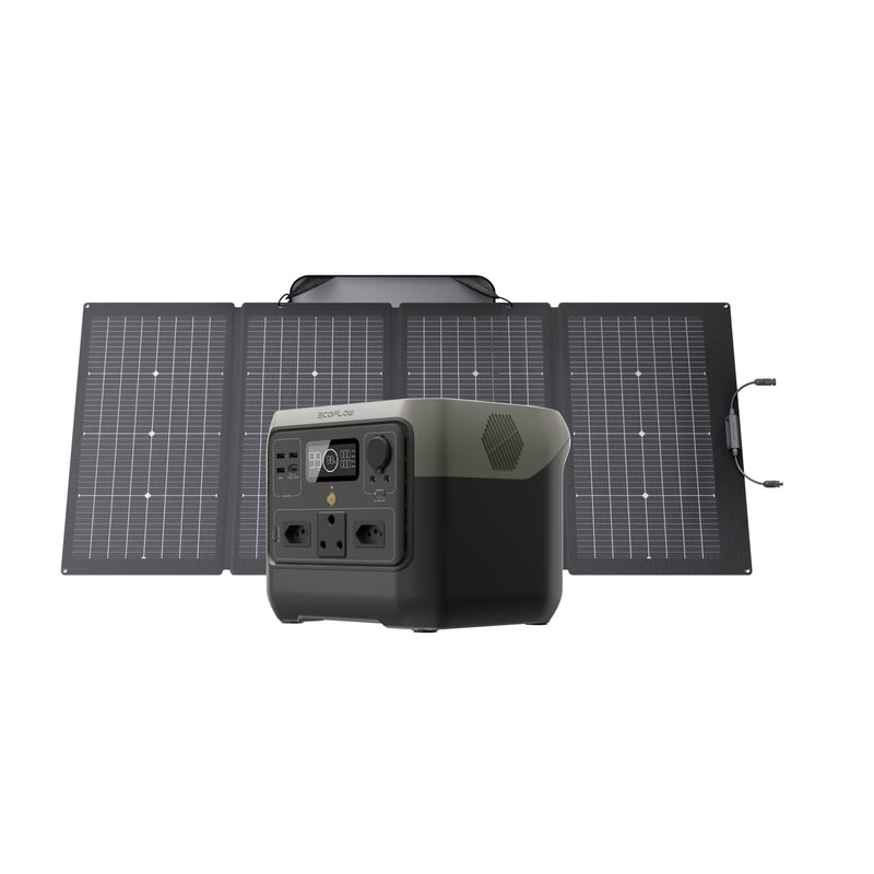 Load image into Gallery viewer, EcoFlow RIVER 2 Pro Solar Generator (PV220W)
