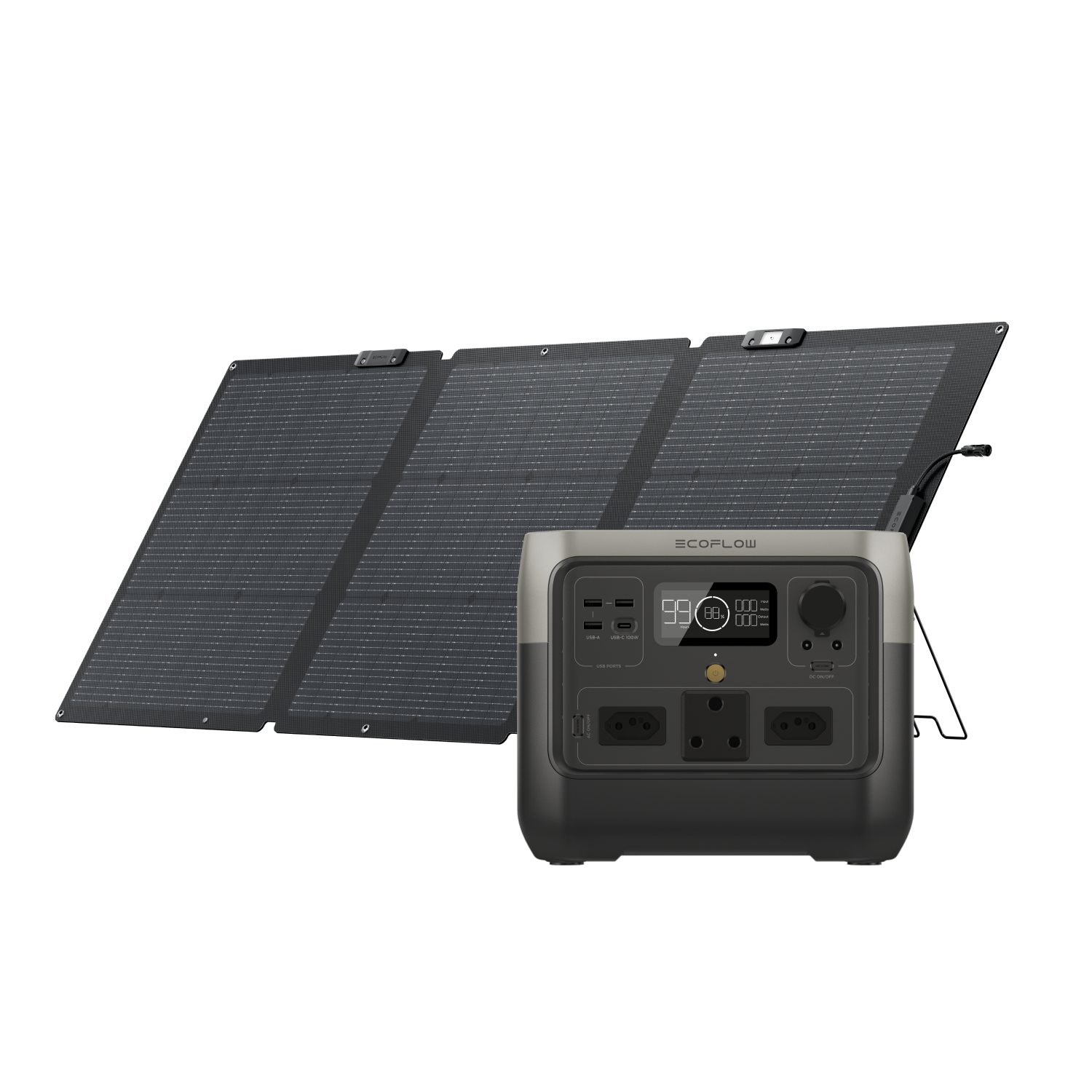 EcoFlow RIVER 2 Pro Solar Generator (PV160W)