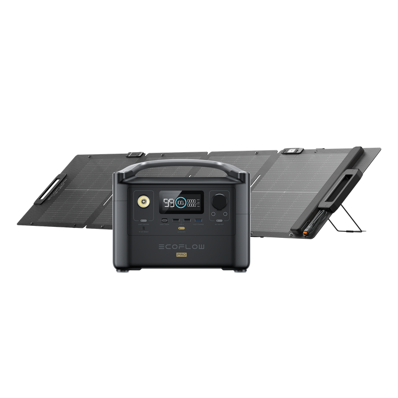 Load image into Gallery viewer, EcoFlow RIVER Pro Solar Generator (PV110W)
