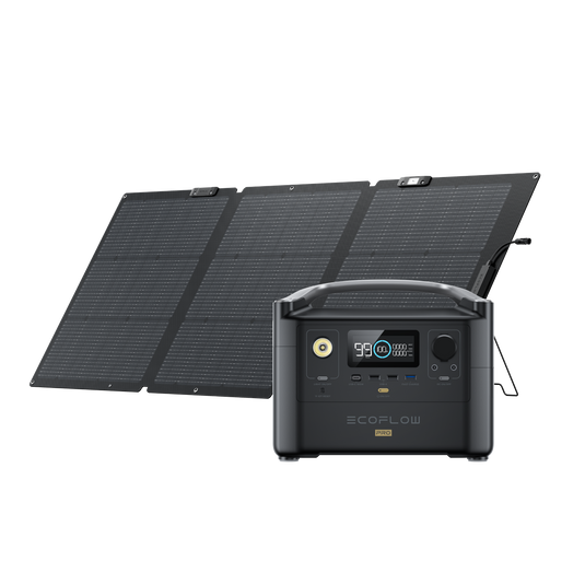 EcoFlow RIVER Pro Solar Generator (PV160W)