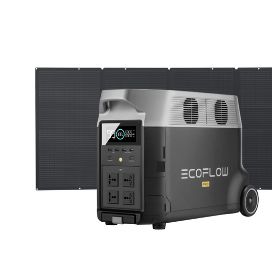 EcoFlow DELTA Pro Solar Generator (PV400W)