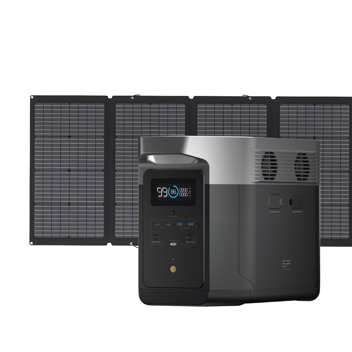 EcoFlow DELTA Max Solar Generator (PV220W) | EcoFlow South Africa