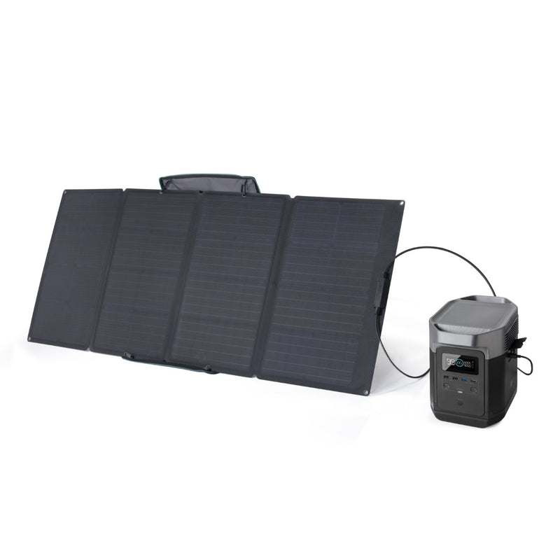 Load image into Gallery viewer, Ecoflow Tech Portable Power EcoFlow DELTA + 160W Solar Panel

